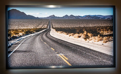 Road to Nowhere #2 / Framed / Edition of 1 / 42" x 72" / Archival Pigment Print