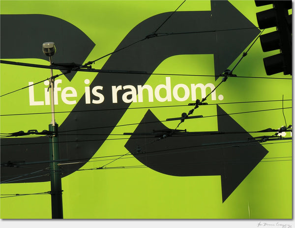Life is Random / Toronto / Archival Pigment Print