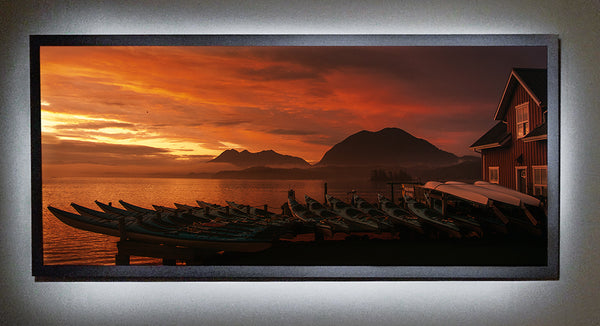 Tofino, BC #1 / Framed / Edition of 1 / 32" x 72" / Archival Pigment Print