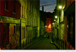 Montmartre at Night / Archival Pigment Print