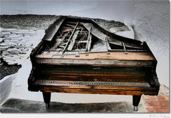 Salvador Dali's Piano / Archival Pigment Print